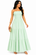 Vestido Longo Tomara que Caia Mykaelle Verde
