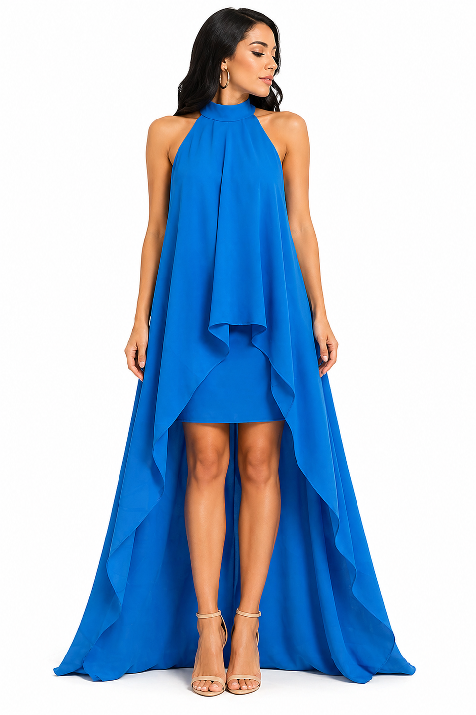 Vestido Impacto e Elegância Sofia Azul
