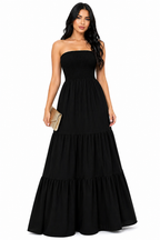 Vestido Longo Elegância Atemporal Isabelle