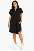 Vestido Minimalismo e Estilo Casual Lunna