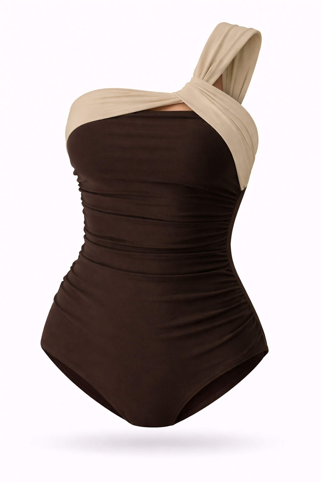 Maiô Infinity Classic – Assimétrico com Torção Elegante