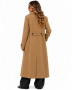 Sobretudo Premium Caramelo Alongado Feminino