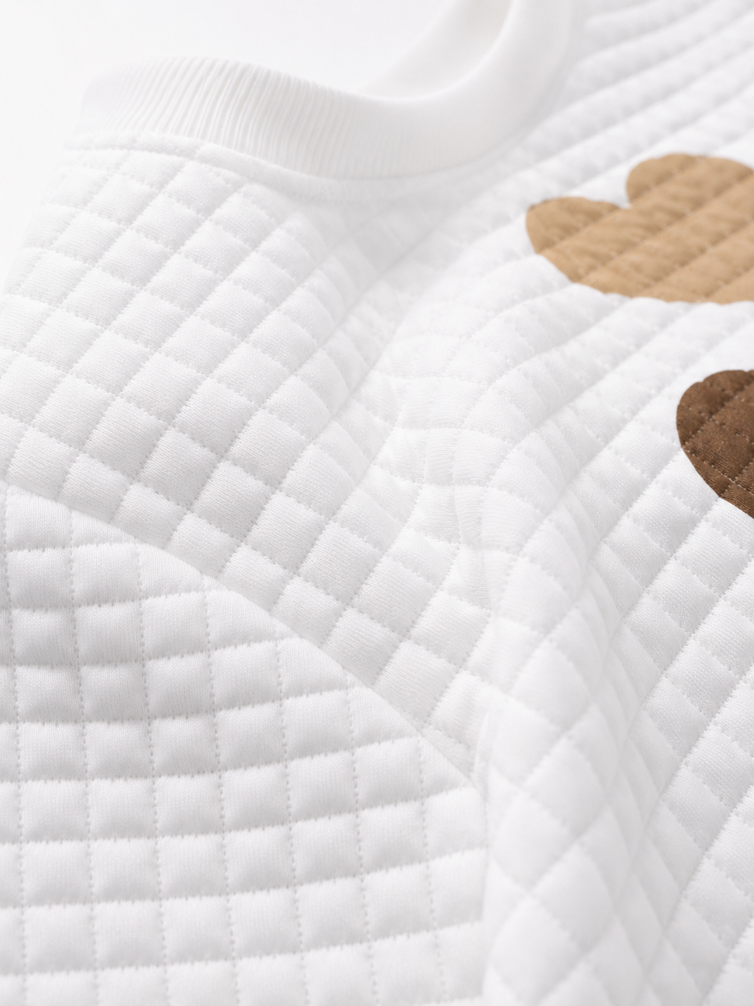 Moletom Feminino Coração Waffle Confort