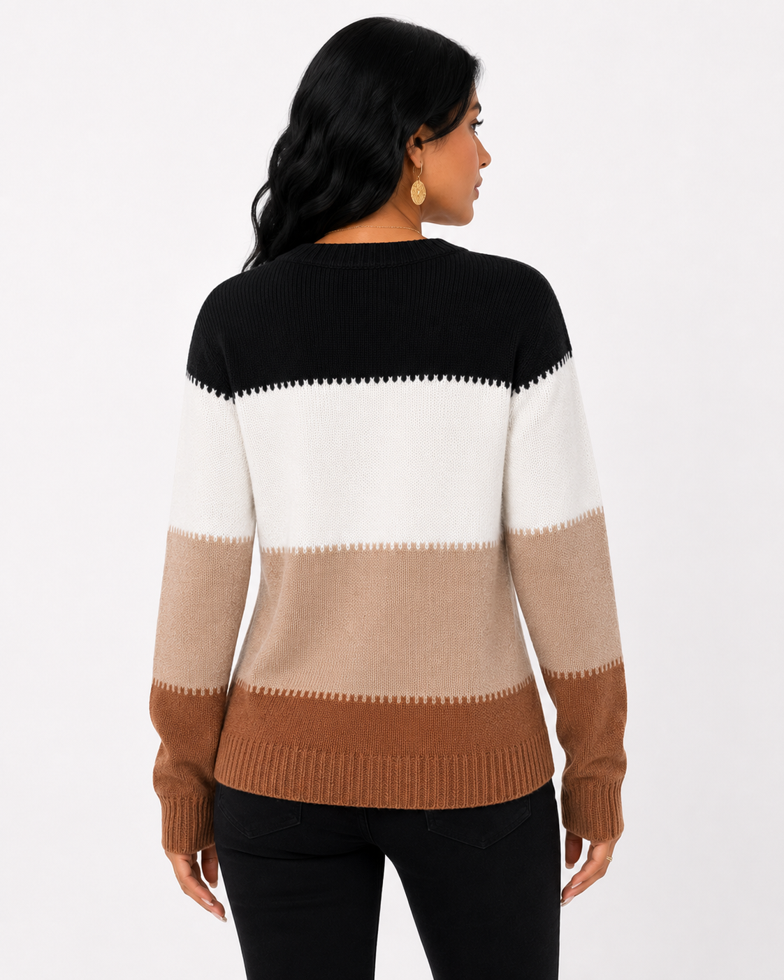 Suéter Feminino Floral Soft Tricô
