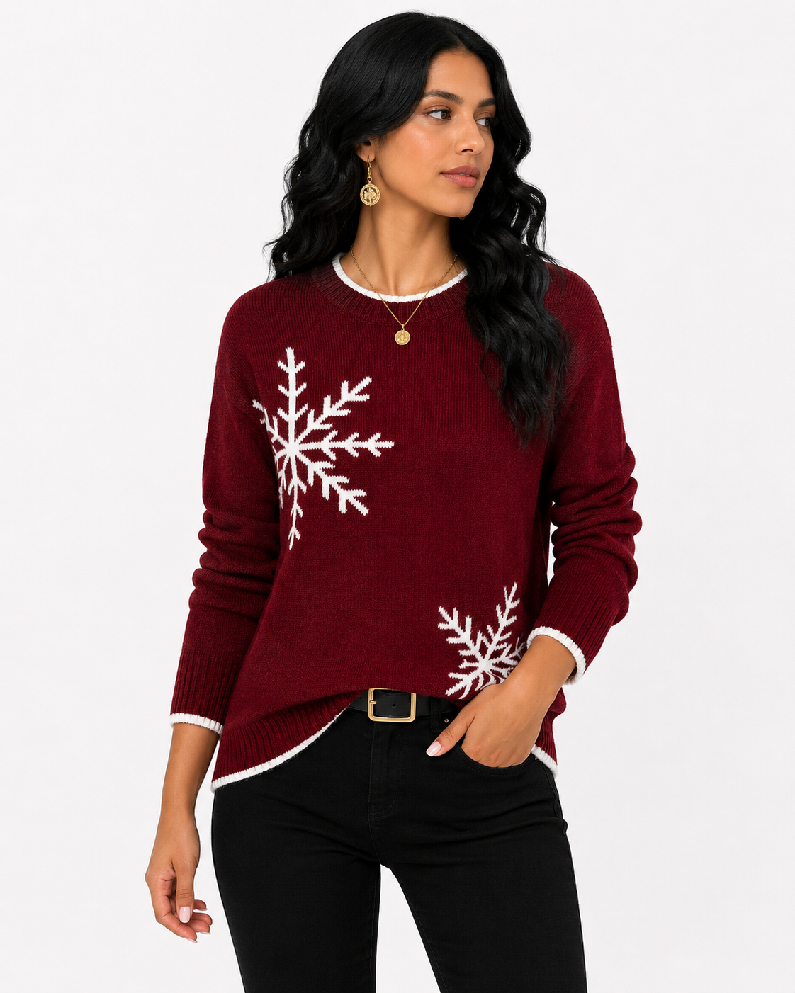 Suéter Feminino Tricô Essential Soft