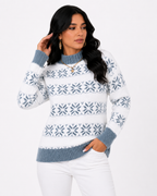 Suéter Feminino Geometric Soft