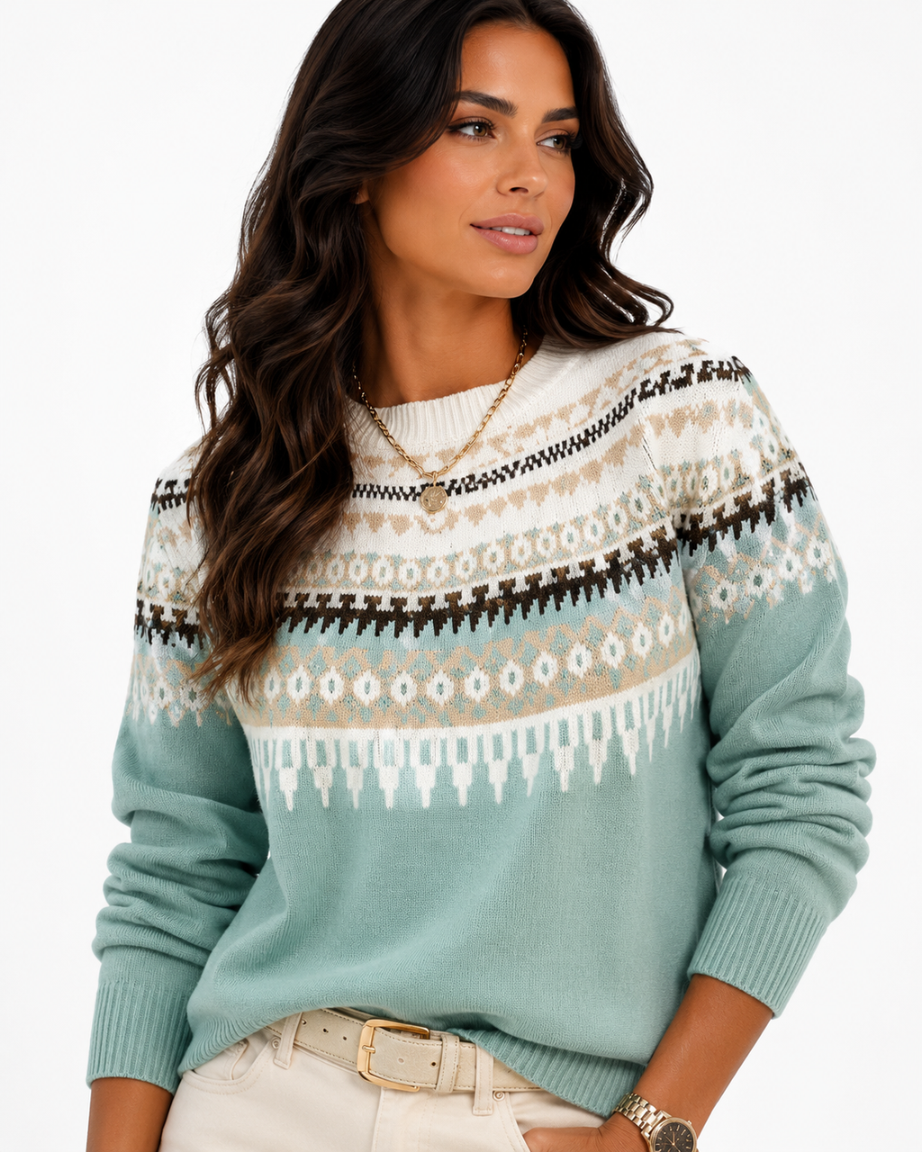 Suéter Feminino Tricô Soft Basic