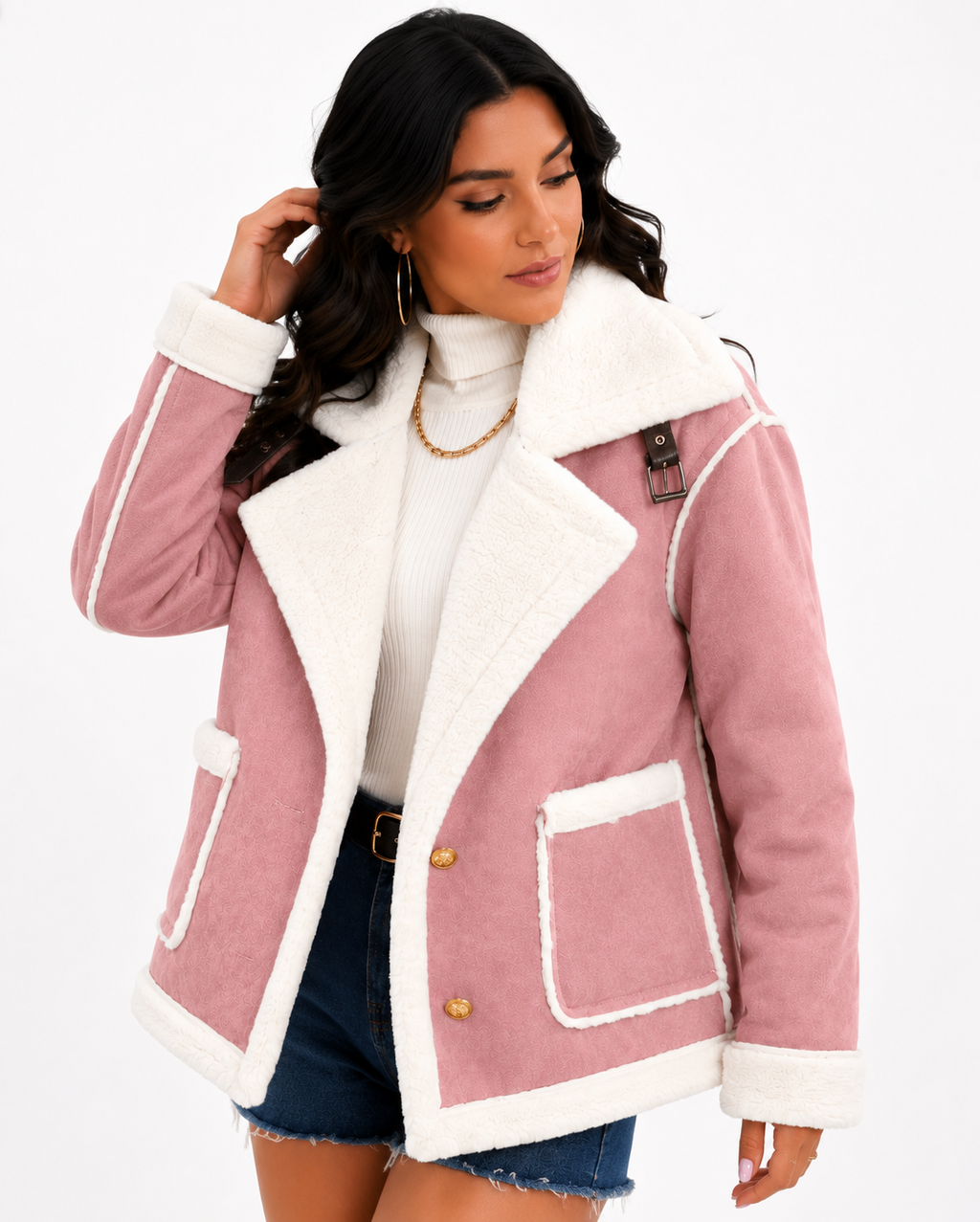 Jaqueta Feminina Elegance Lapela