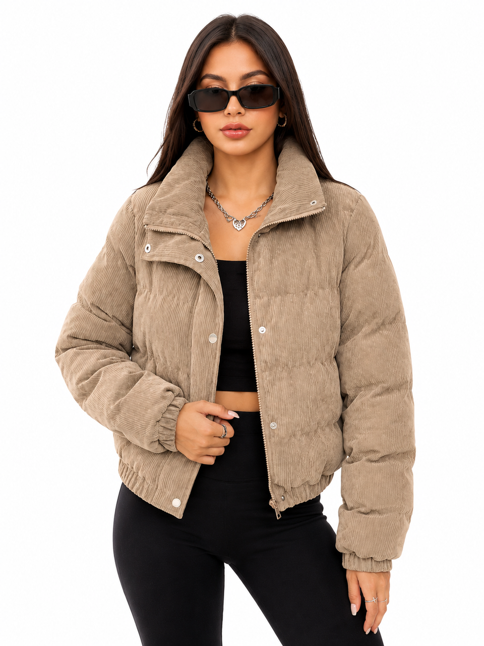 Jaqueta Feminina Veludo Cotelê Urban