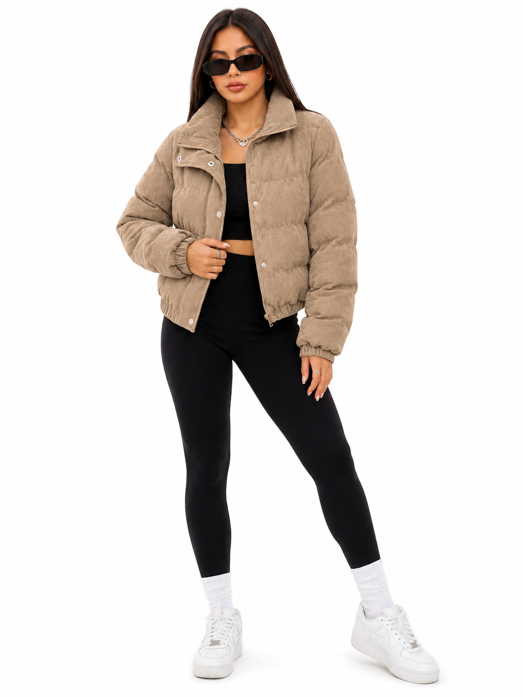 Jaqueta Feminina Veludo Cotelê Urban