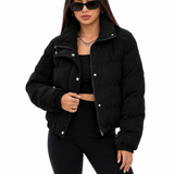 Jaqueta Feminina Veludo Cotelê Urban Chic