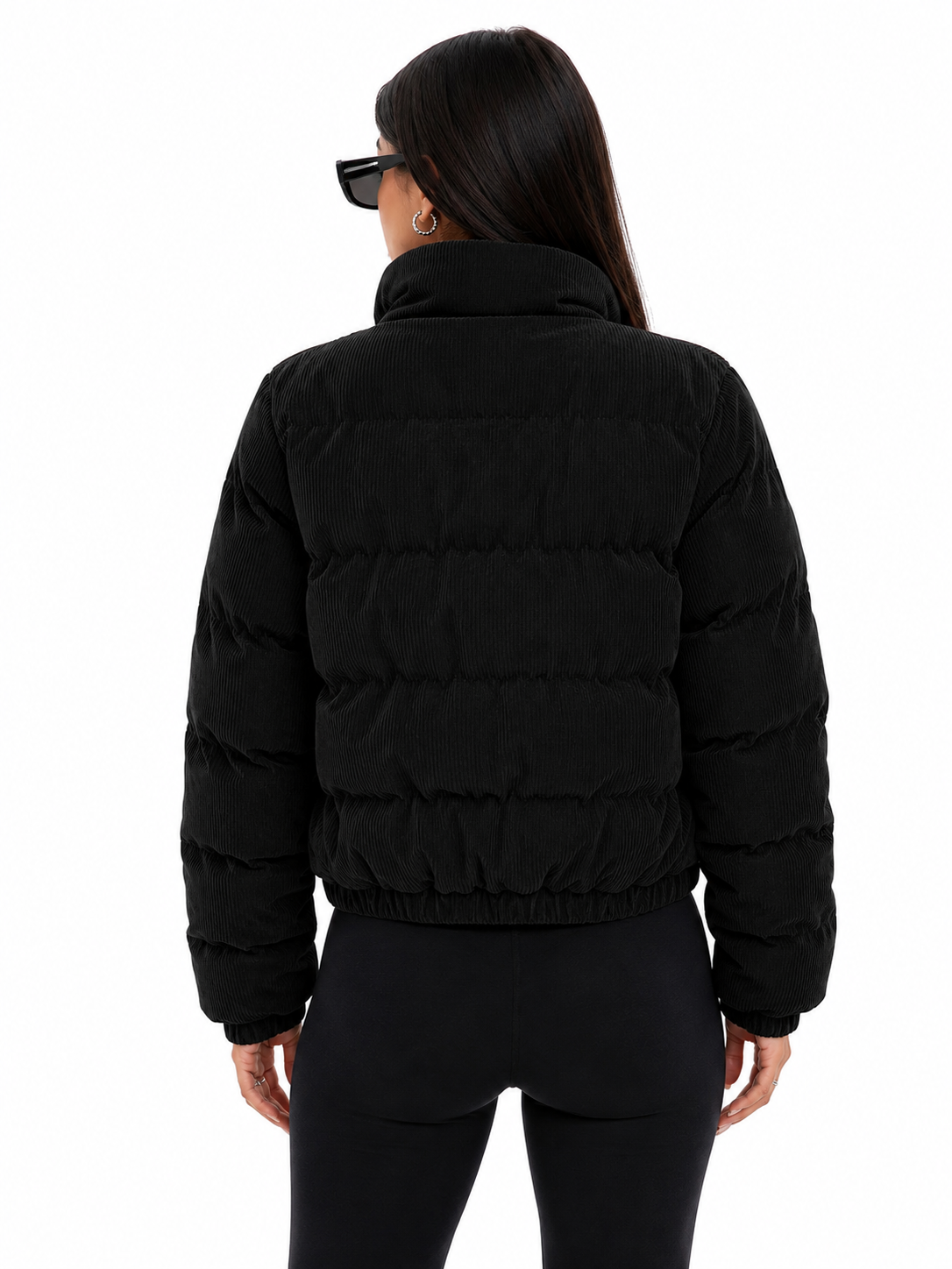 Jaqueta Feminina Veludo Cotelê Urban Chic