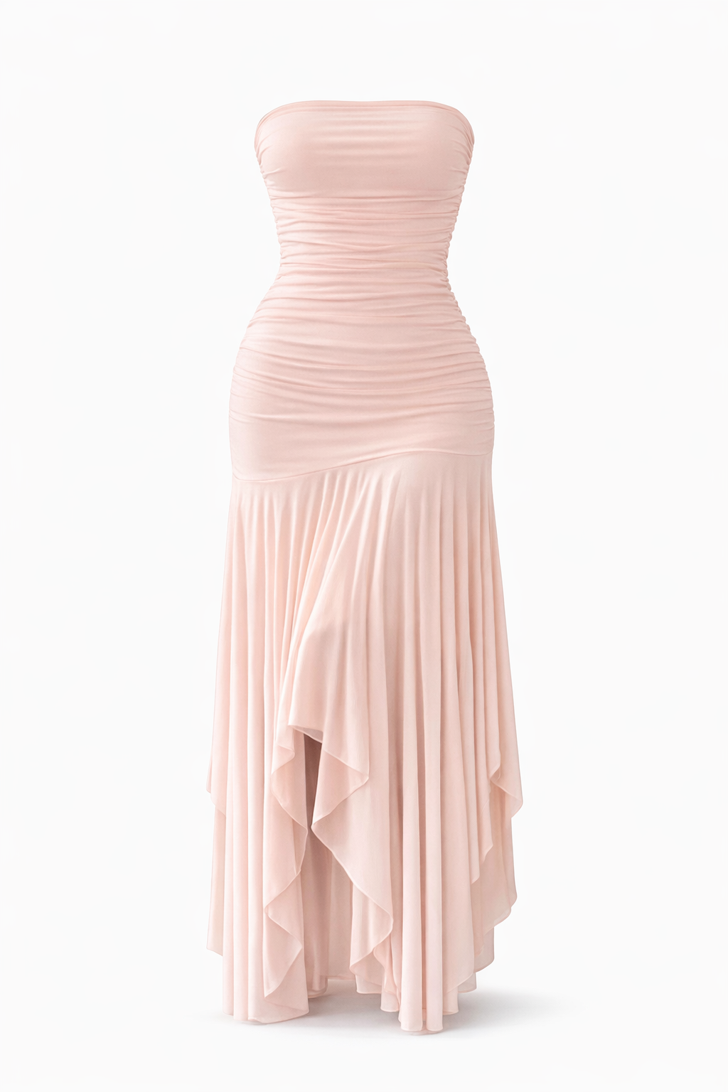 Vestido Mary – Sofisticação Radiante em Tons Dourados