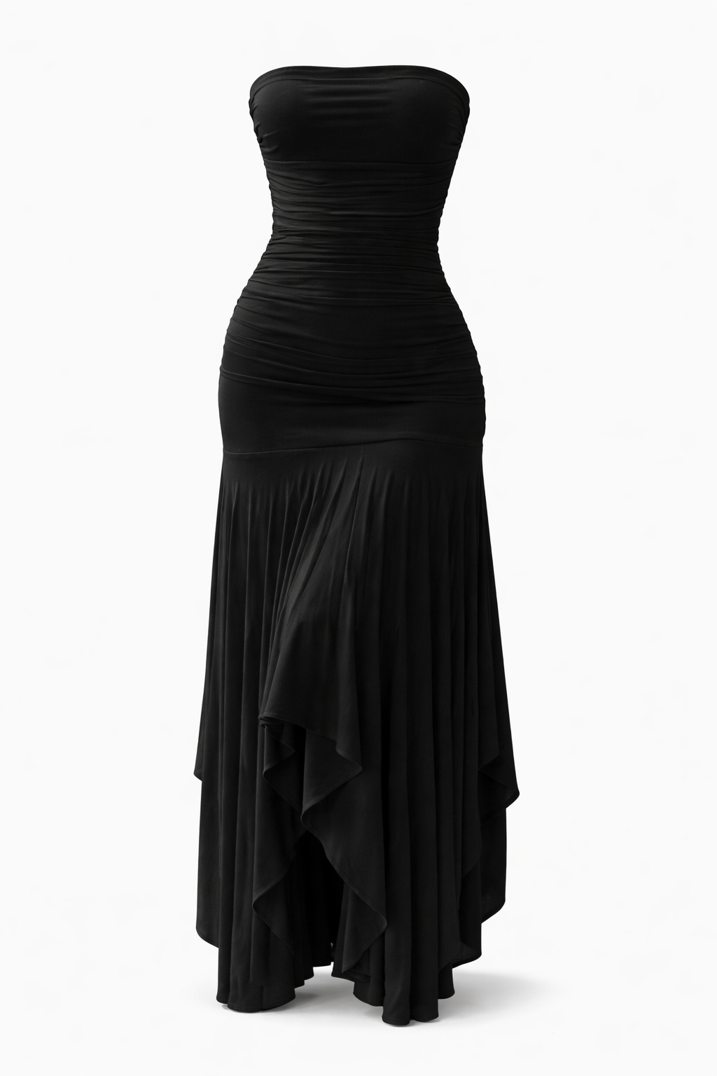 Vestido Mary – Sofisticação Radiante em Tons Dourados