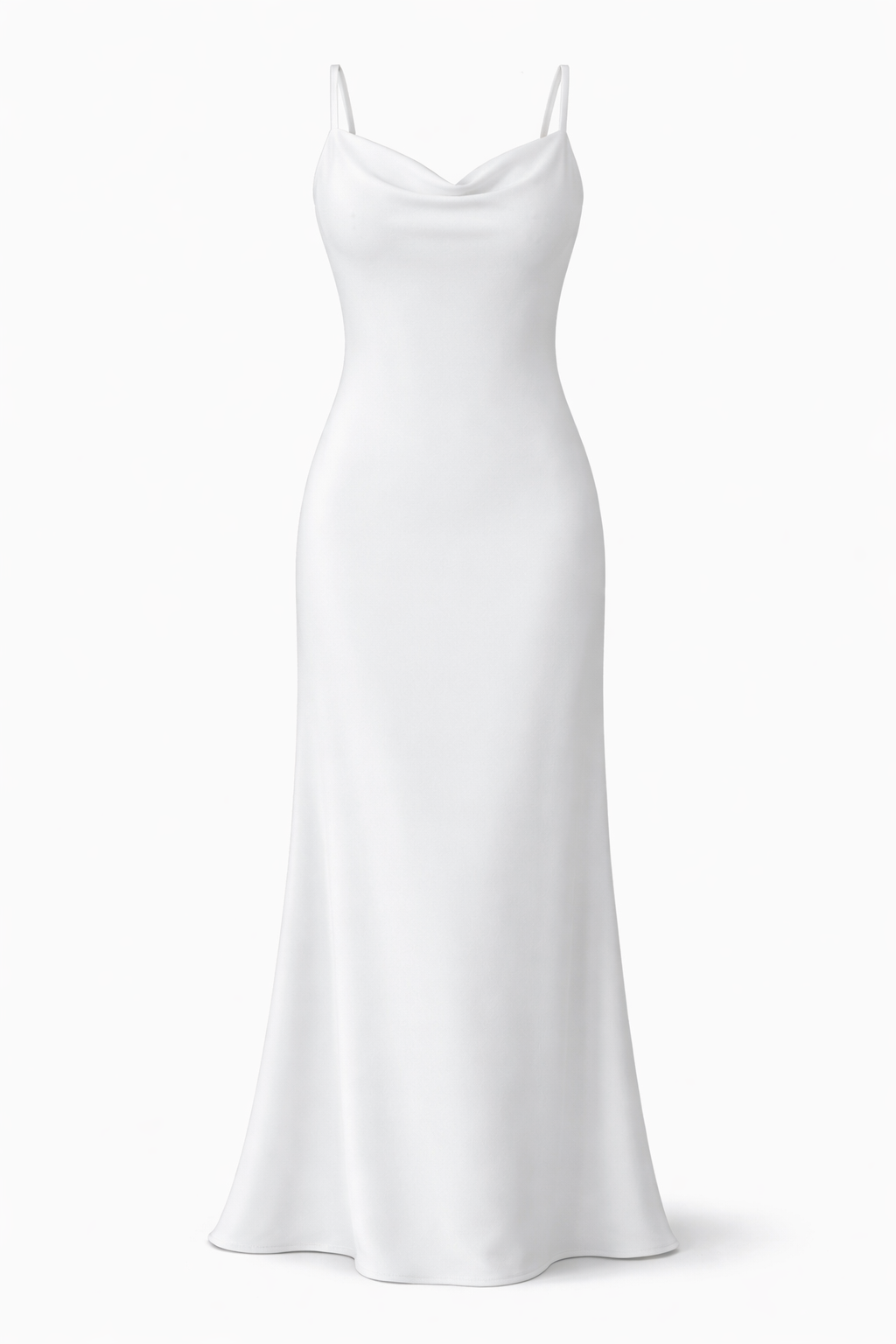 Vestido Antonella – Minimalismo Branco com Elegância Atemporal