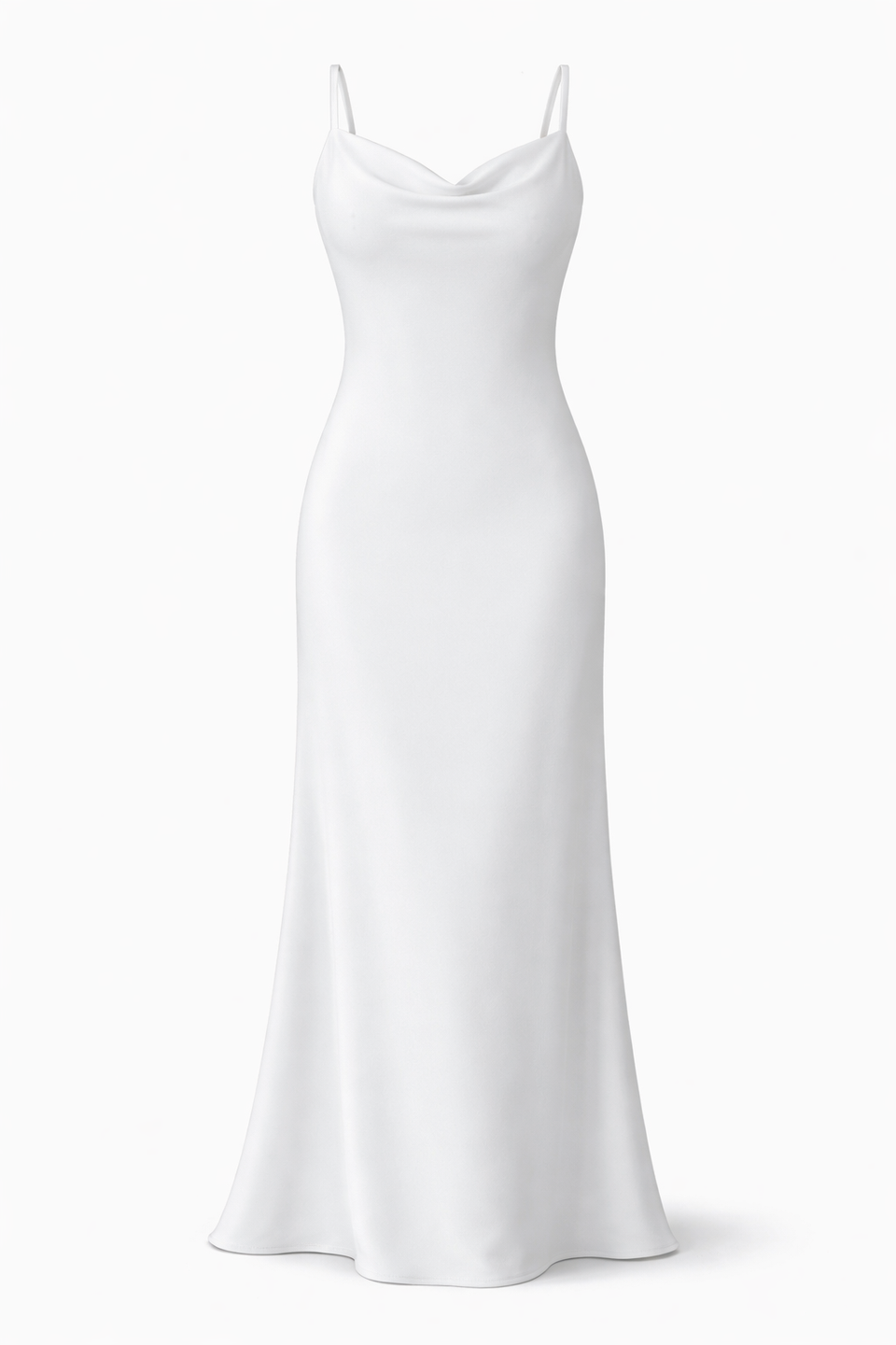 Vestido Antonella – Minimalismo Branco com Elegância Atemporal