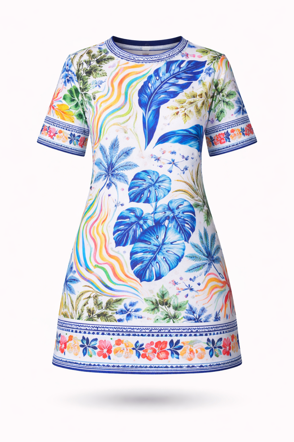 Vestido Stefanny – Estilo Moderno em Estampa Exclusiva