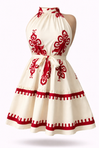 Vestido Livia – Elegância Clássica com Detalhes