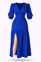 Vestido Helena – Elegância Clássica com Modernidade