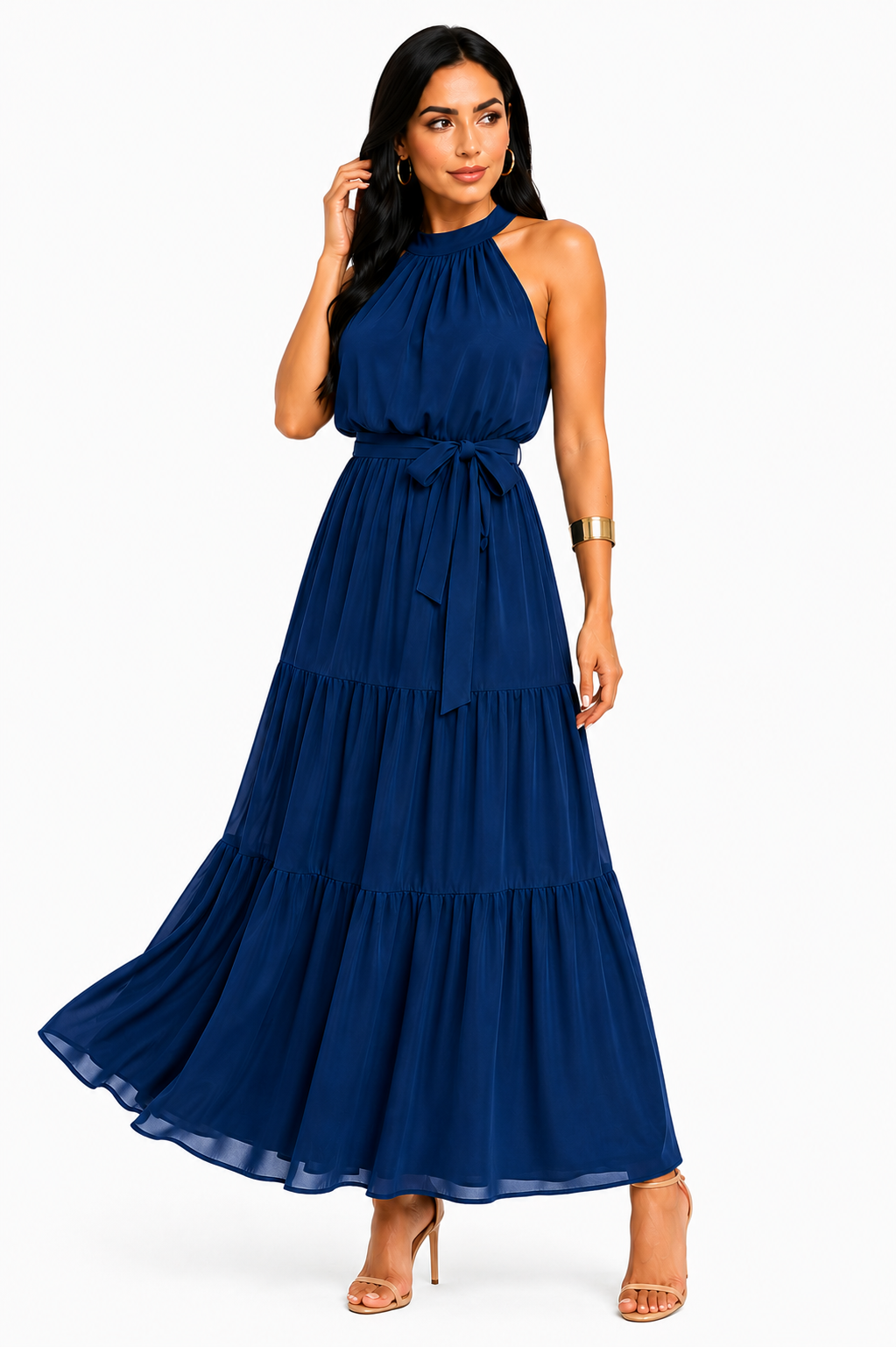Vestido Longo Feminino Luisa Royal Elegance