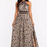 Vestido Longo Elegante Mavi com Fenda