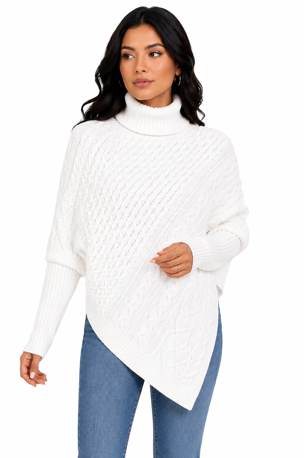 Casaco Feminino Tricô Neve de Luxo