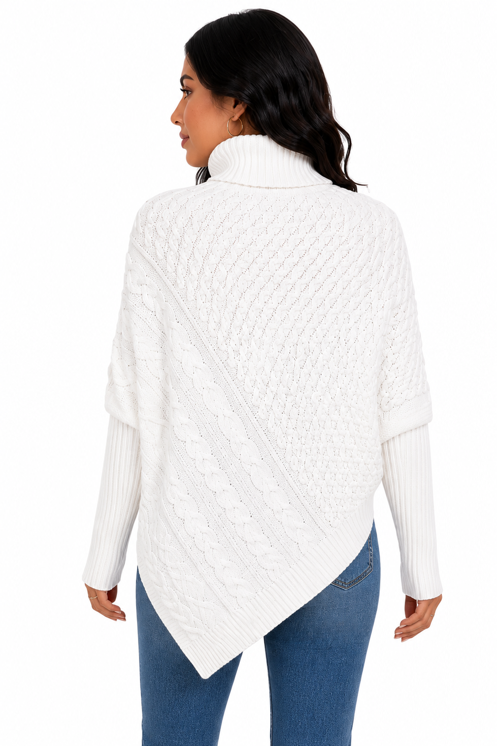 Casaco Feminino Tricô Neve de Luxo