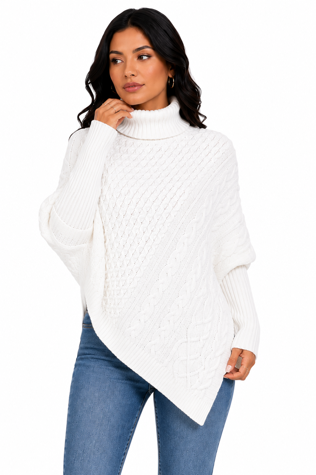 Casaco Feminino Tricô Neve de Luxo