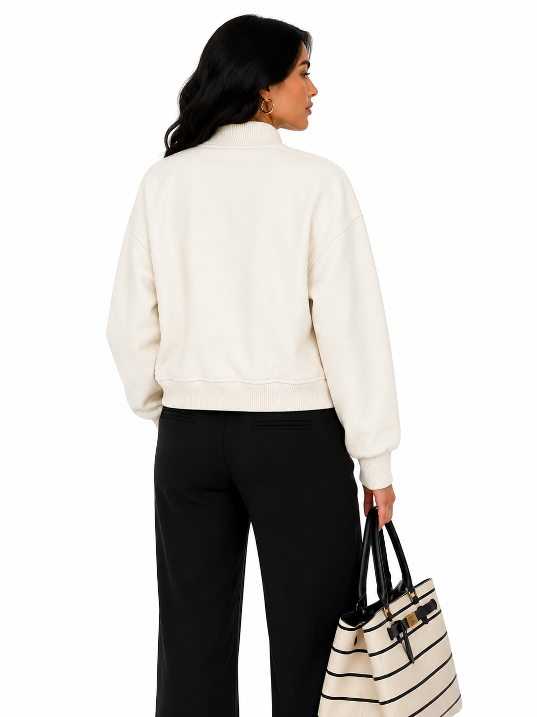 Jaqueta Feminina Urban Chic Off White