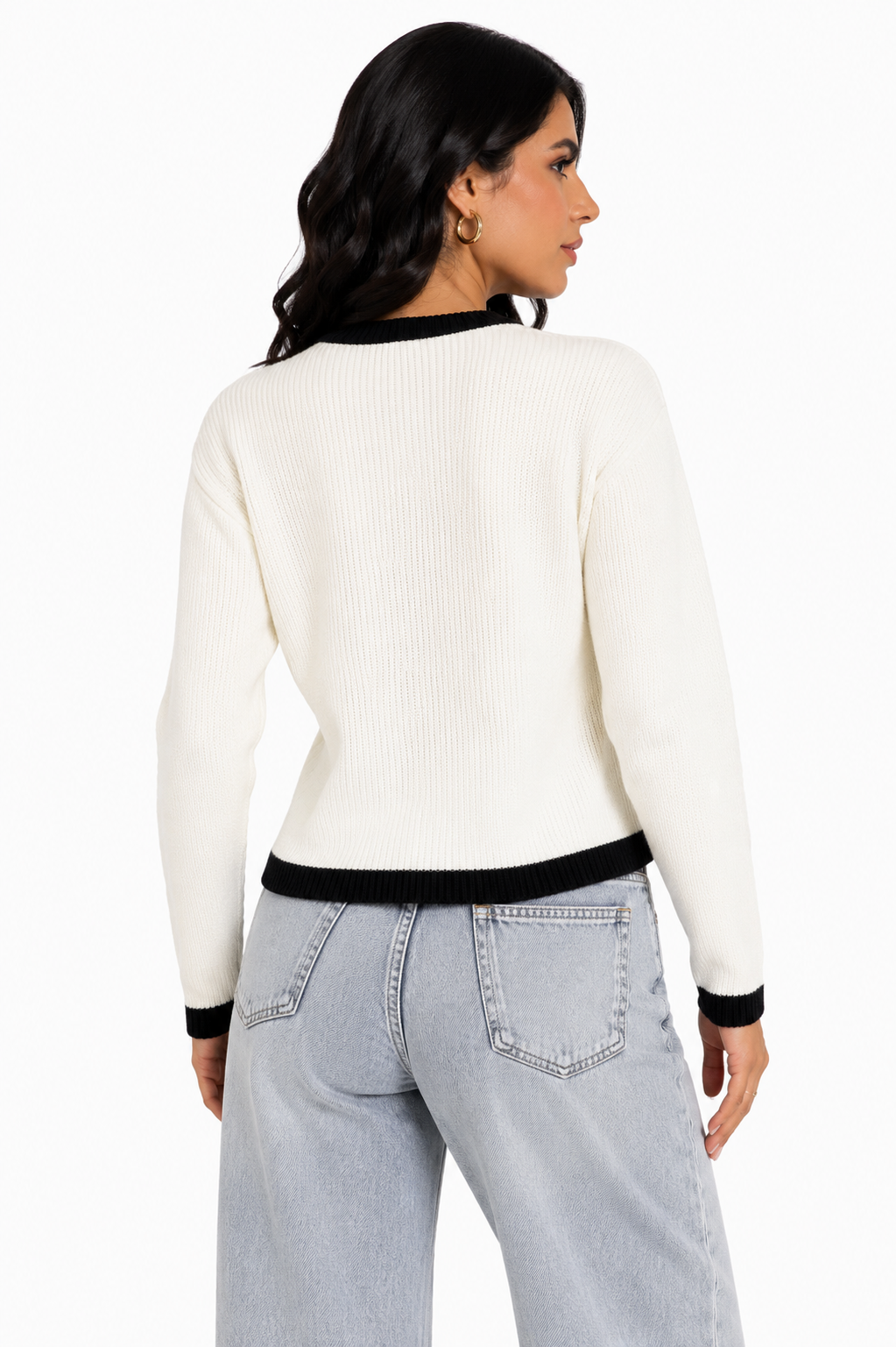 Cardigan Feminino Elegância Francesa