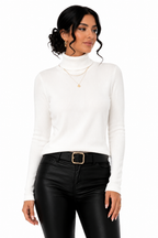 Blusa Feminina Gola Alta Pure Essence