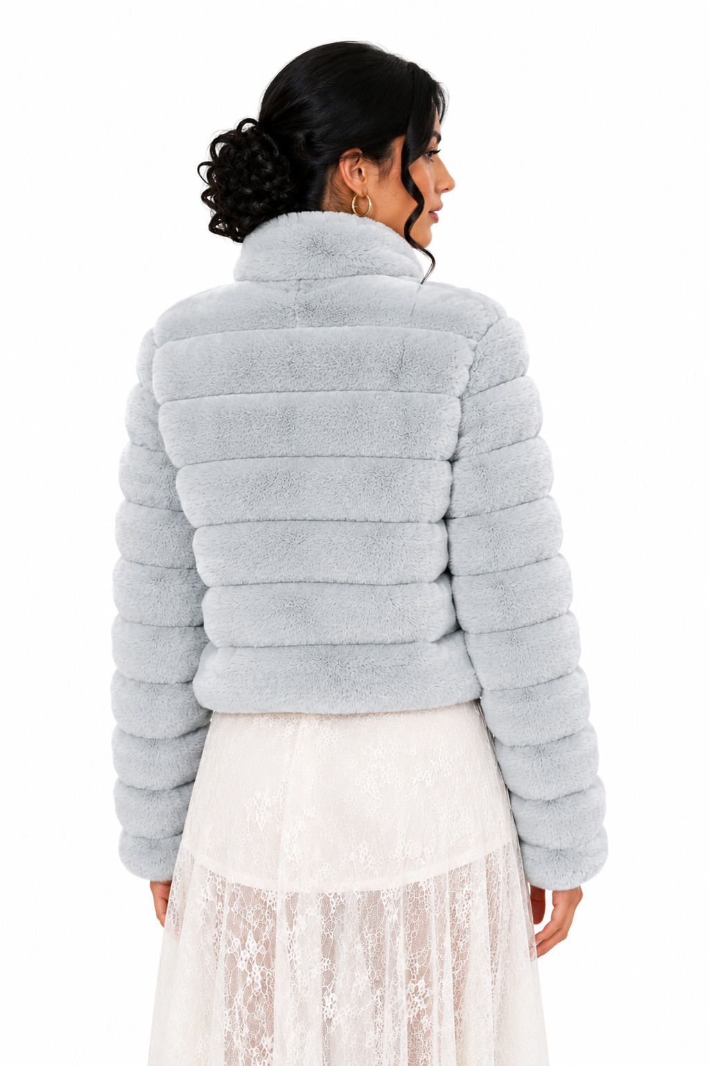 Jaqueta Feminina Plush Glaciar