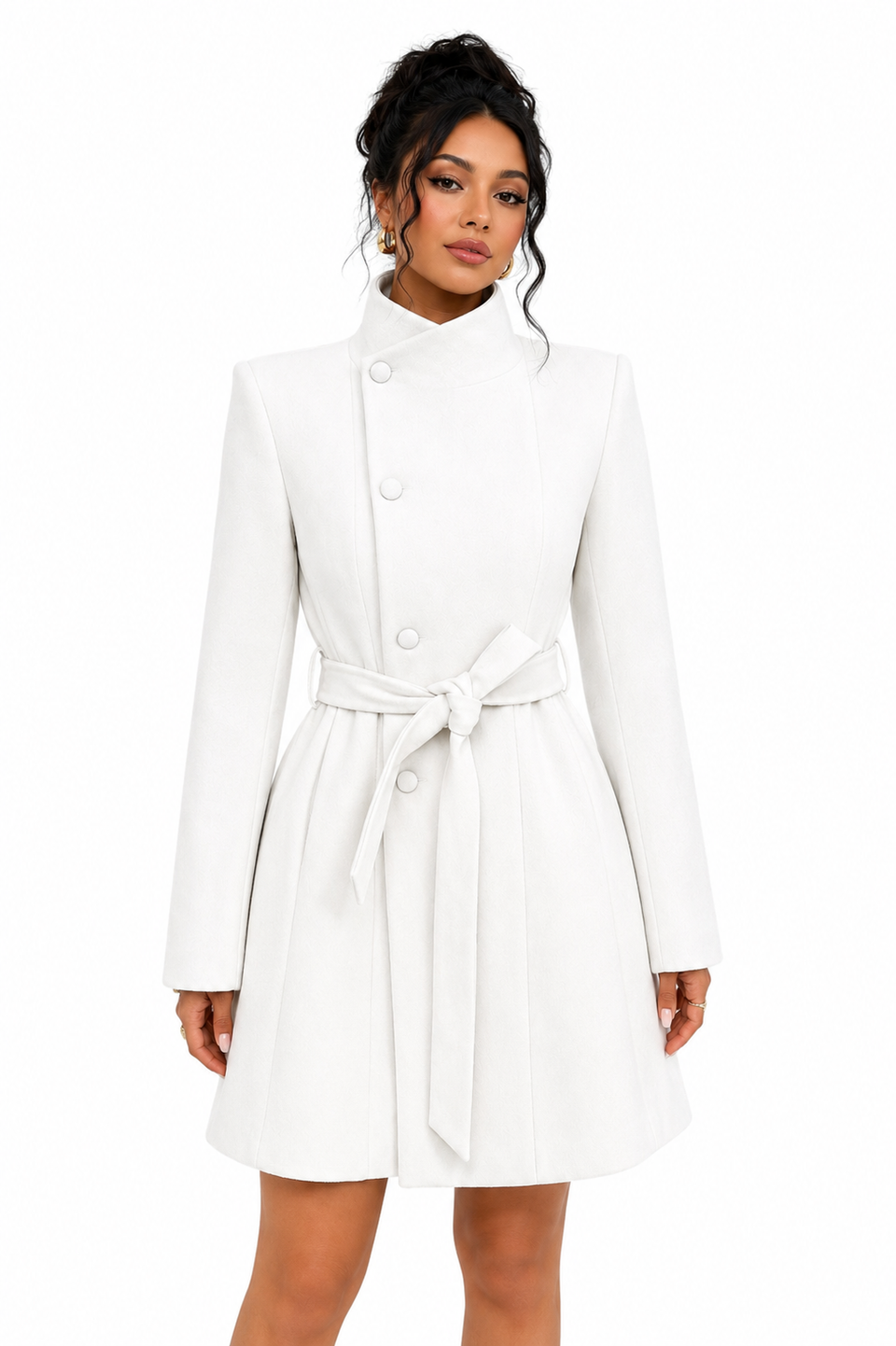 Sobretudo Feminino Blanc Élégance