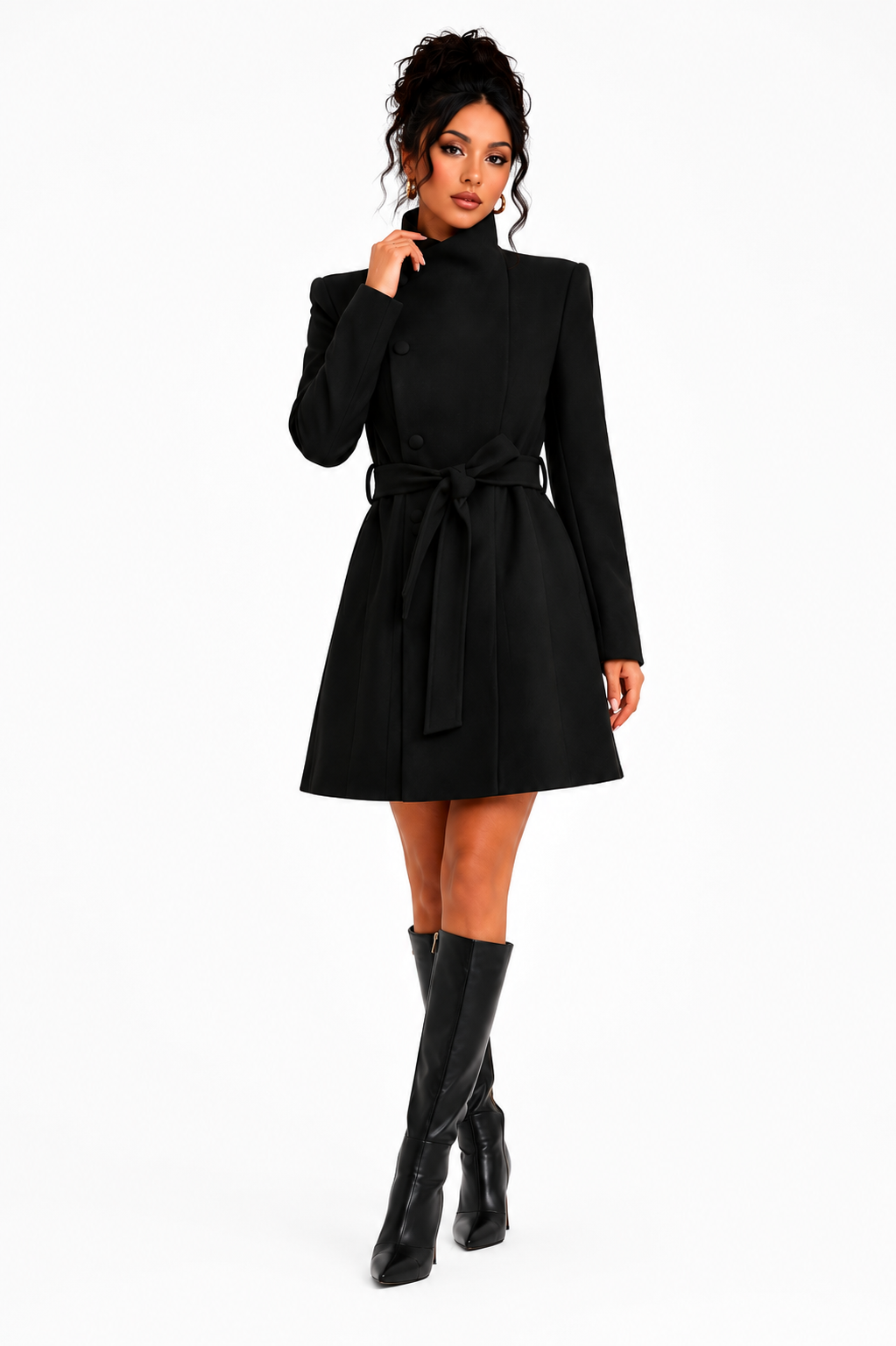 Sobretudo Feminino Noir Prestige