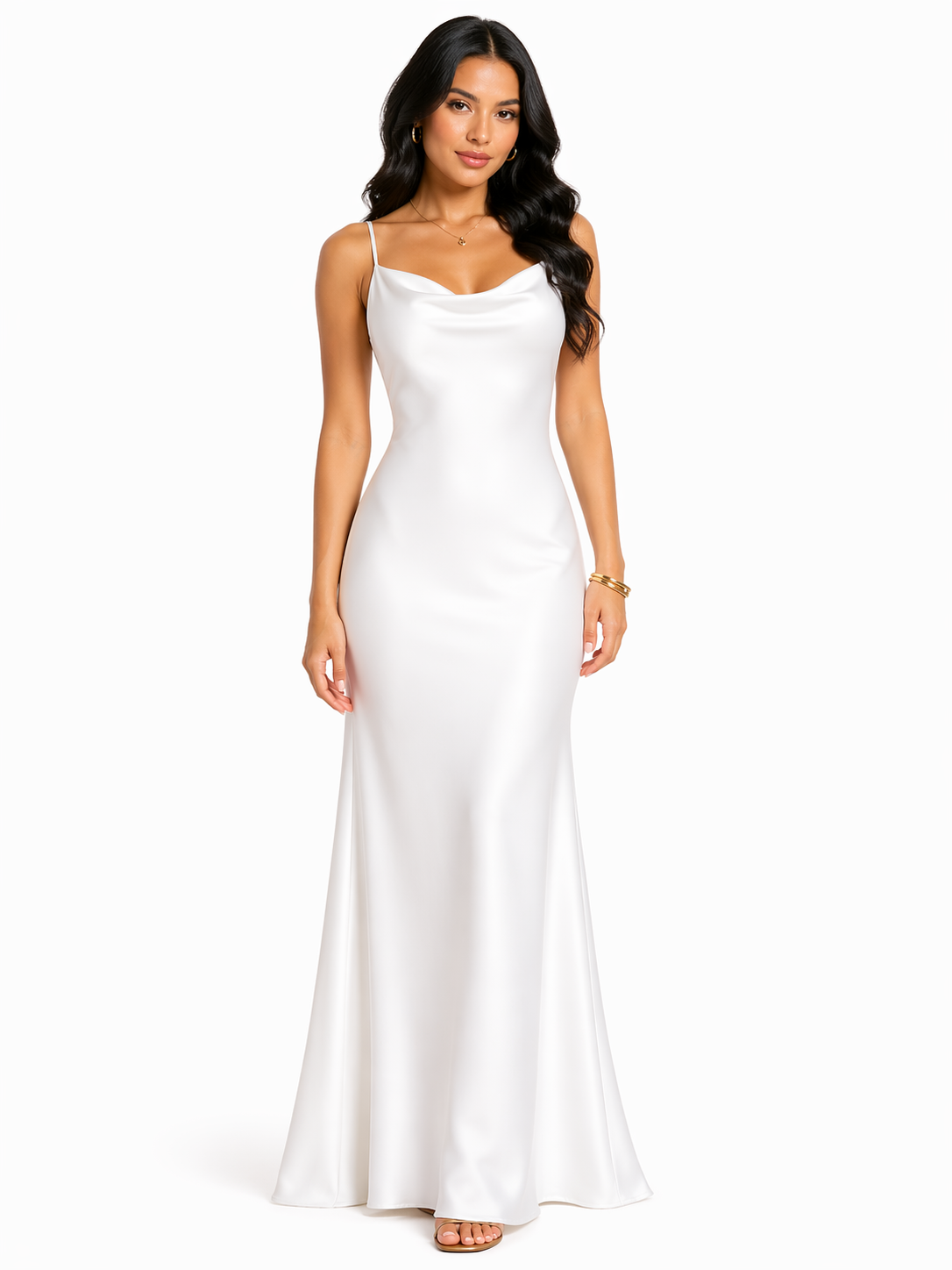 Vestido Minimalismo Antonella com Elegância Atemporal