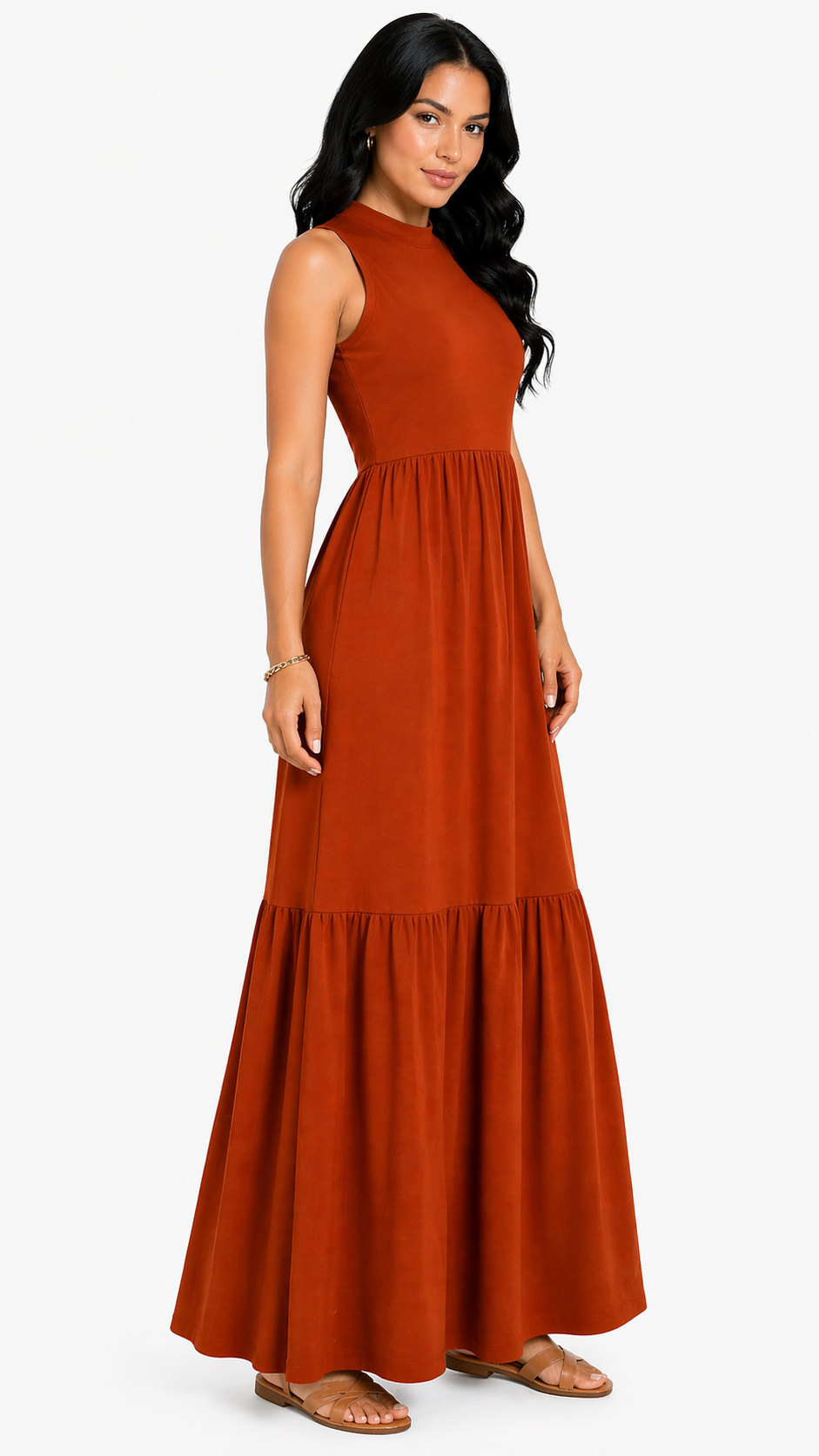 Vestido Minimalismo Chic com Toque Atemporal Olívia Caramelo