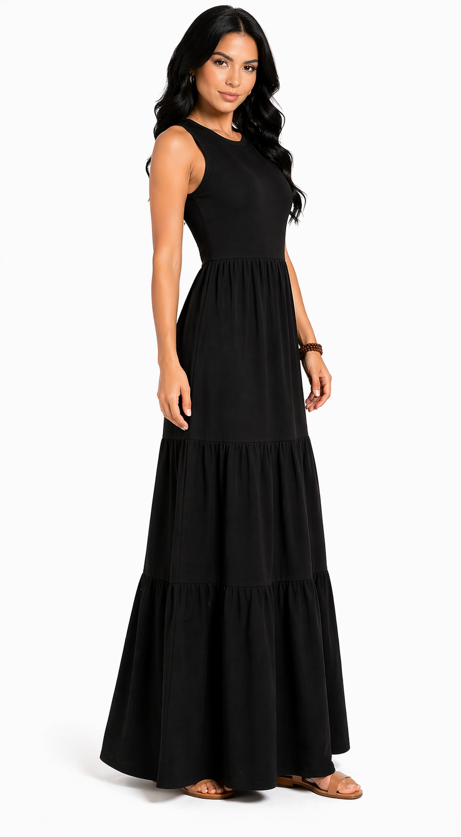 Vestido Minimalismo Chic com Toque Atemporal Olívia Preto