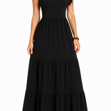 Vestido Minimalismo Chic com Toque Atemporal Olívia Preto