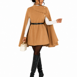 Casaco Capa Feminino Elegance Caramelo