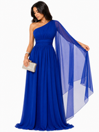 Vestido Longo Helena Azul Royal