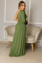 Vestido Gabriela – Sofisticação Clássica com Toque Sedutor