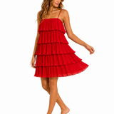 Vestido Casual Leveza e Elegância em Camadas