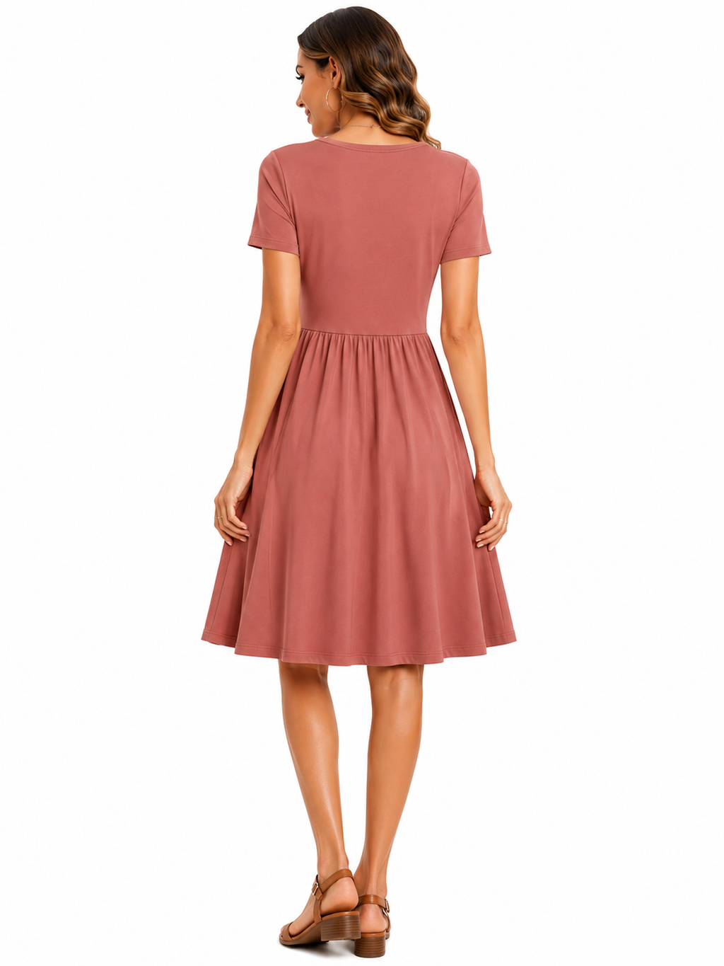 Vestido Casual com Bolsos e Conforto no Dia a Dia