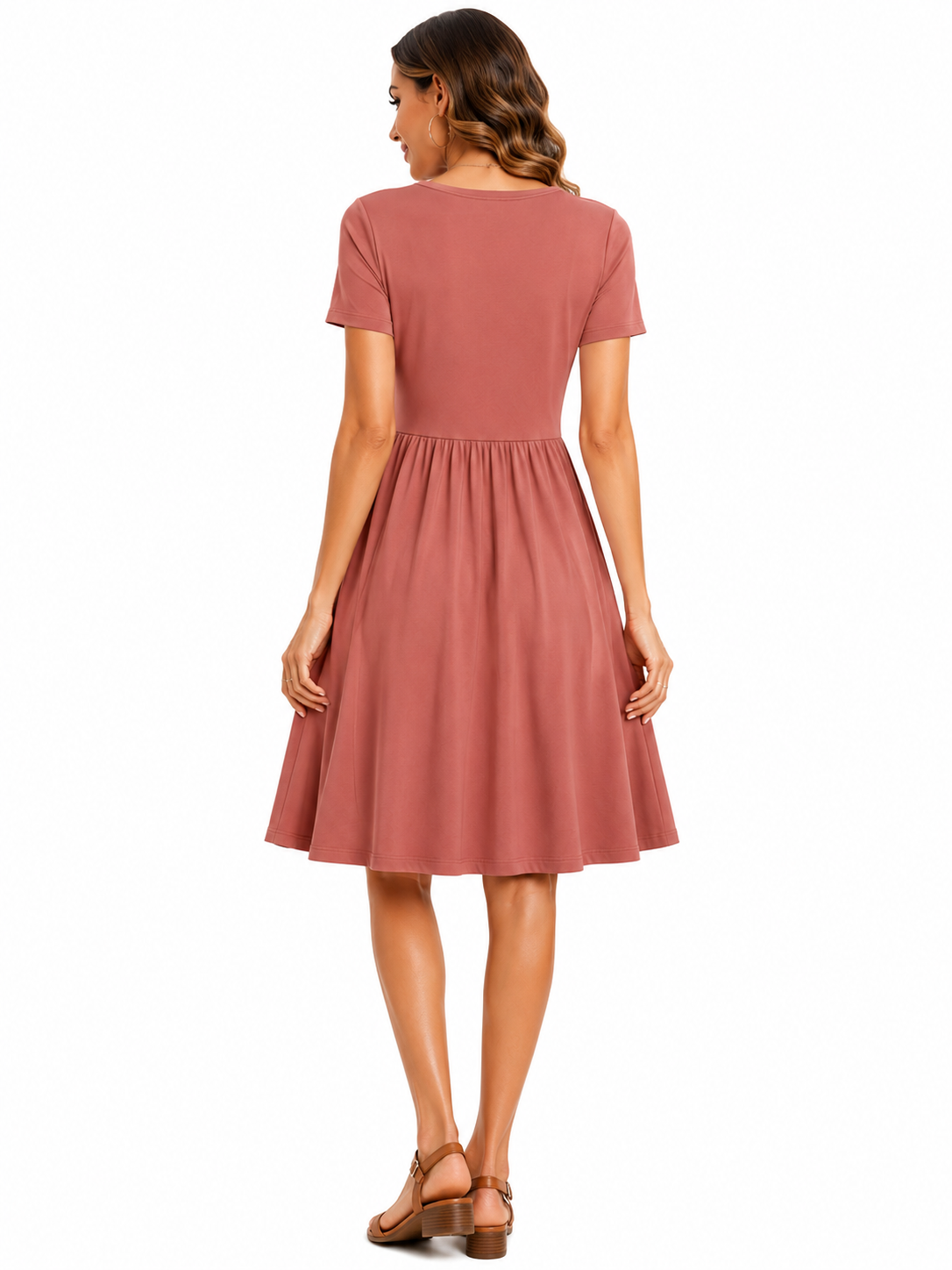Vestido Casual com Bolsos e Conforto no Dia a Dia