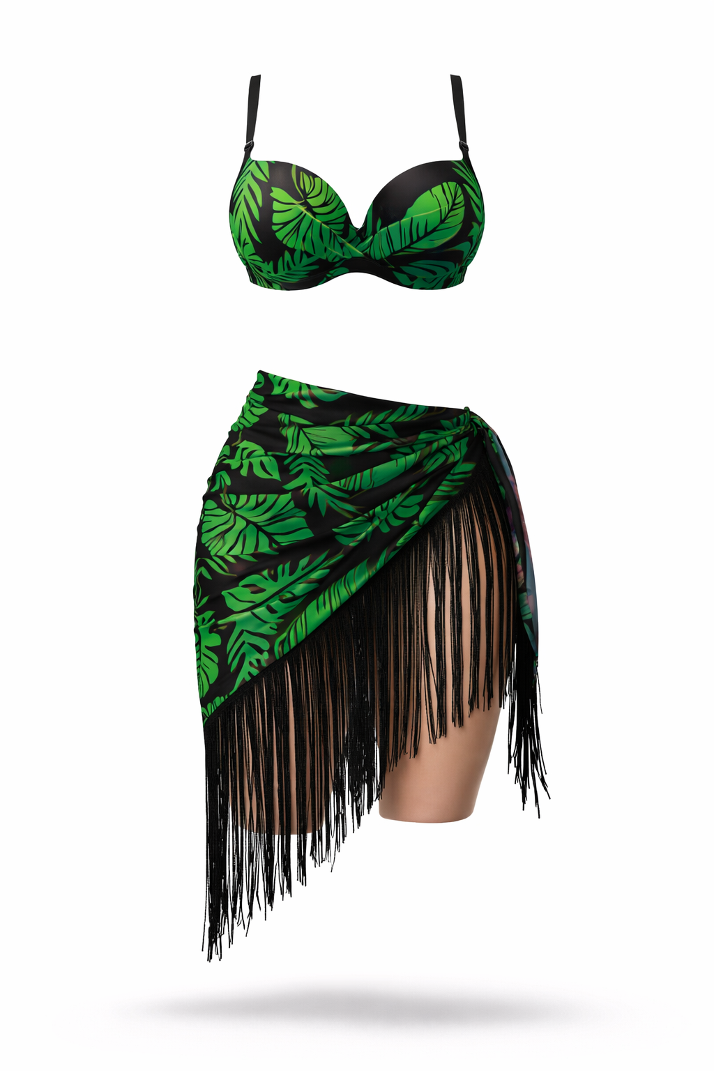 Conjunto 3 Peças Selva – Estilo Tropical com Toque Sofisticado