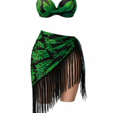 Conjunto 3 Peças Selva – Estilo Tropical com Toque Sofisticado