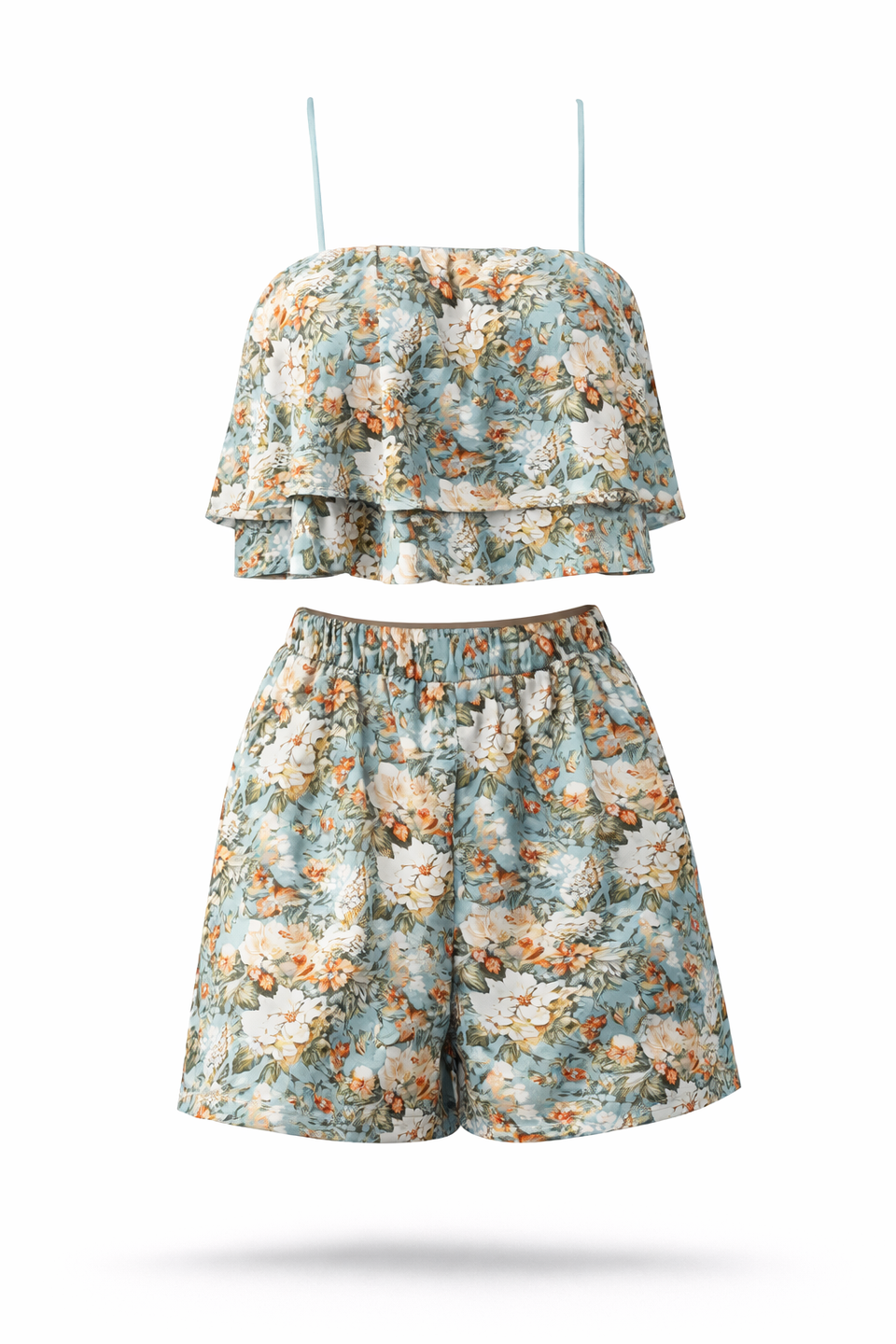 Conjunto Gabrielly – Estilo Tropical com Estampa Exclusiva