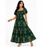 Vestido Plus Size Feminino Beatriz Elegance