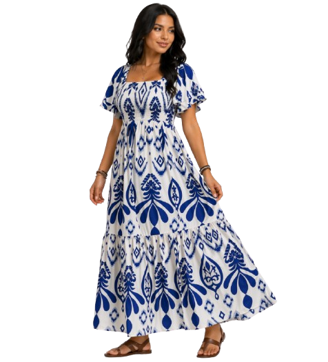 Vestido Plus Size Feminino Elegância Real