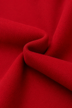 Sobretudo Feminino Vermelho Classic Coat